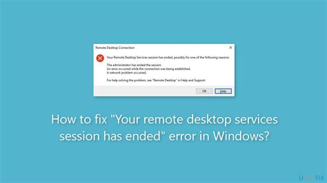 Access Computers From Anywhere. . Your remote session has ended possibly one following reasons